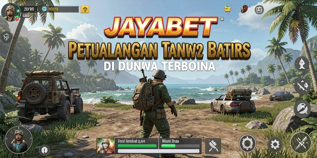 Screenshot JAYABET menampilkan petualangan seru di dunia terbuka.