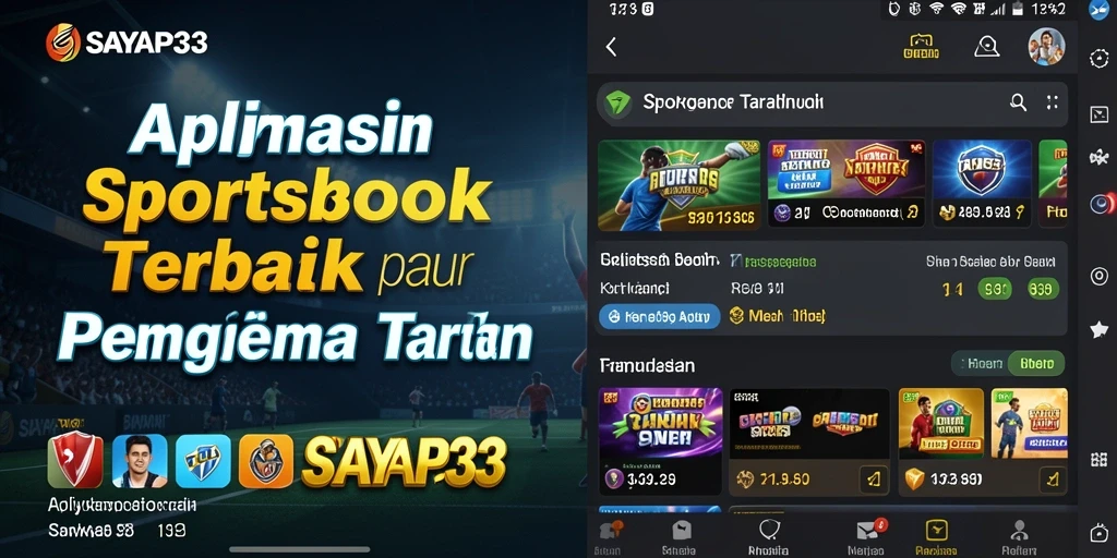 Tangkapan layar <strong>SAYAP33</strong> menunjukkan antarmuka taruhan yang menarik dan mudah digunakan.