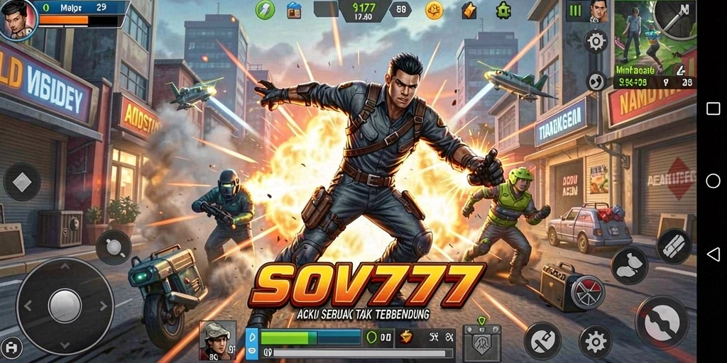 Tampilan screenshot game SOV777 menampilkan aksi yang mendebarkan.