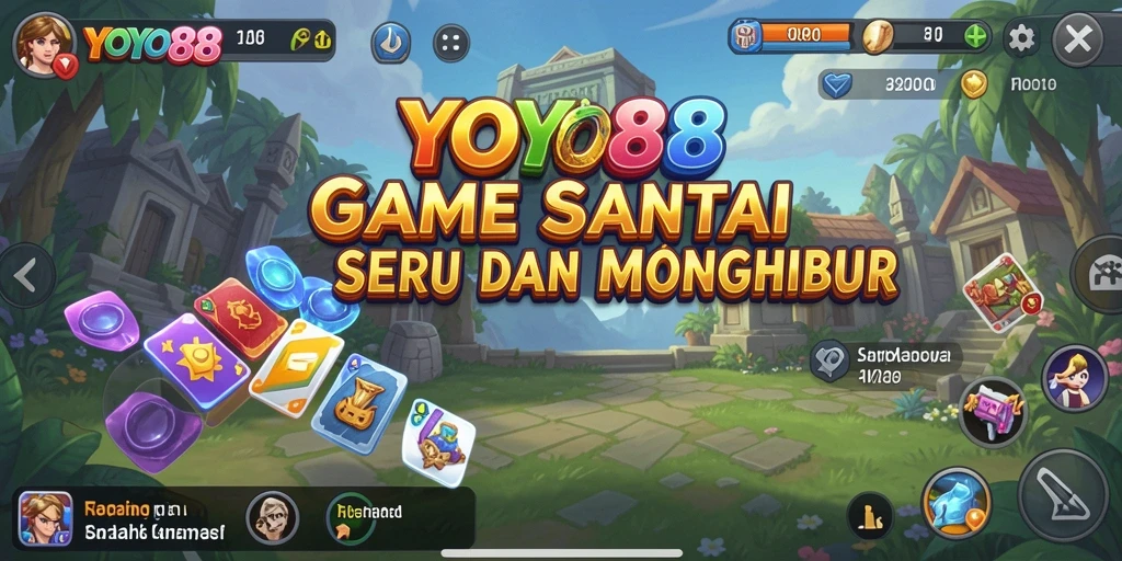Screenshot gameplay <strong>YOYO88</strong> menampilkan aksi seru dan penuh warna.